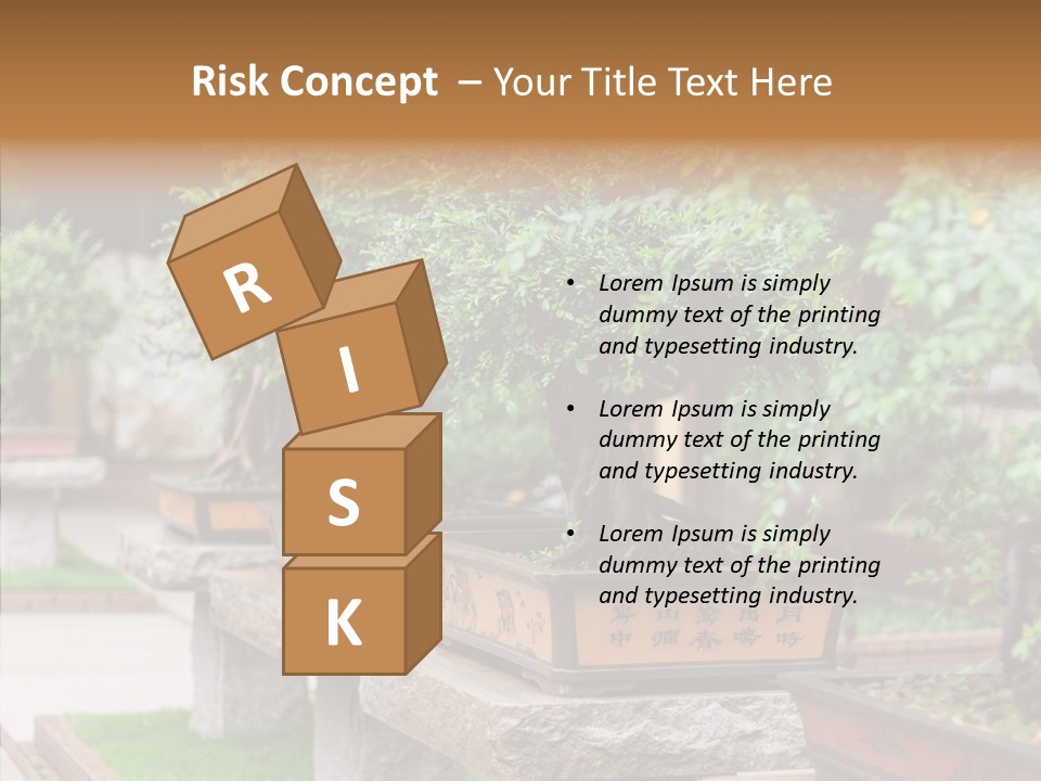 Garden Technique Japanese PowerPoint Template