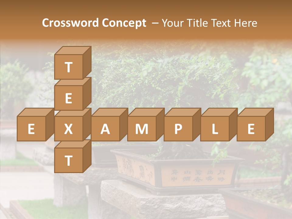 Garden Technique Japanese PowerPoint Template