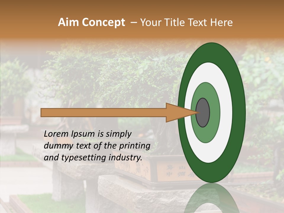 Garden Technique Japanese PowerPoint Template