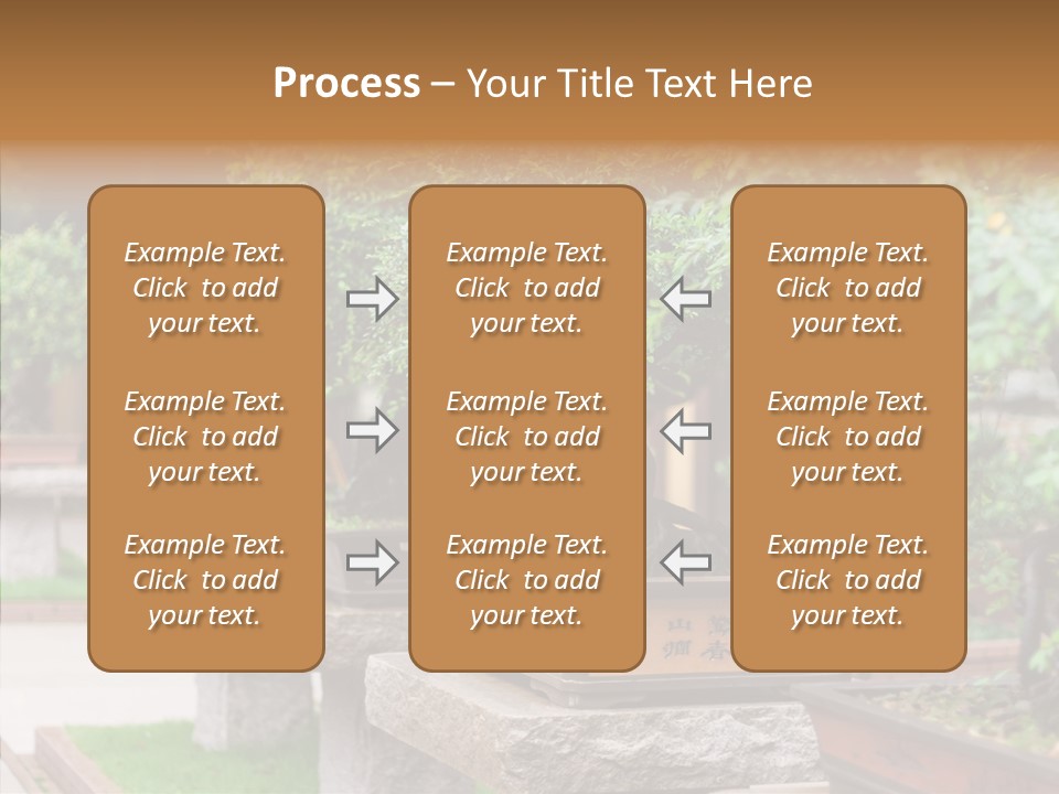 Garden Technique Japanese PowerPoint Template