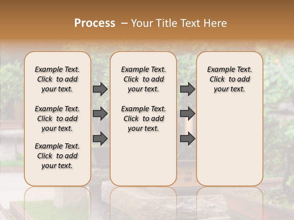 Garden Technique Japanese PowerPoint Template
