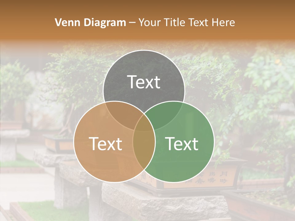 Garden Technique Japanese PowerPoint Template