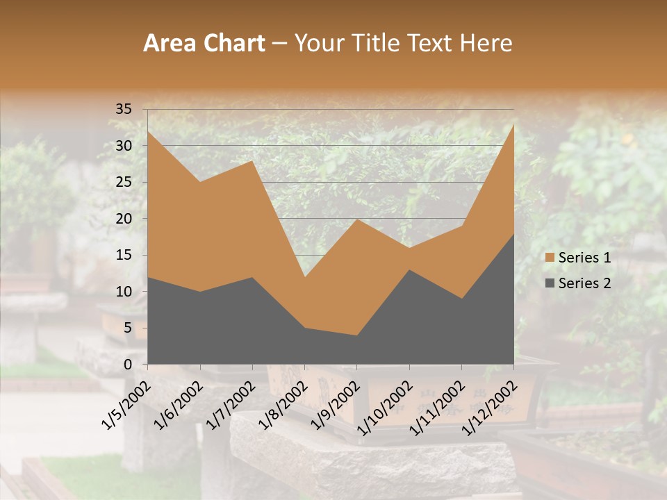 Garden Technique Japanese PowerPoint Template