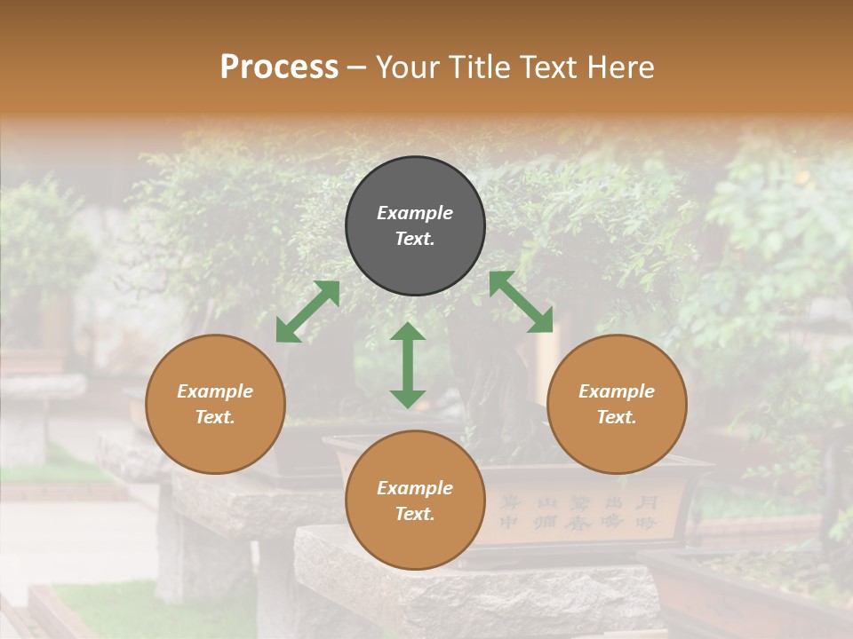 Garden Technique Japanese PowerPoint Template