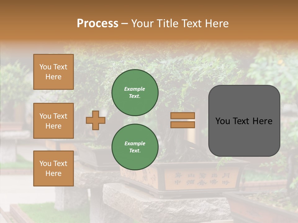 Garden Technique Japanese PowerPoint Template