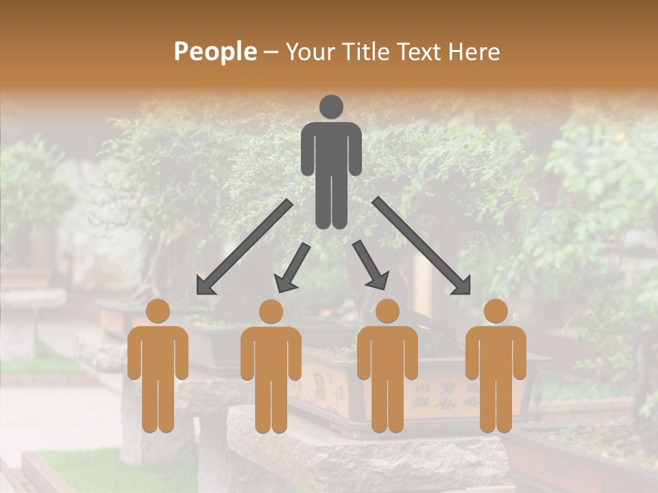 Garden Technique Japanese PowerPoint Template