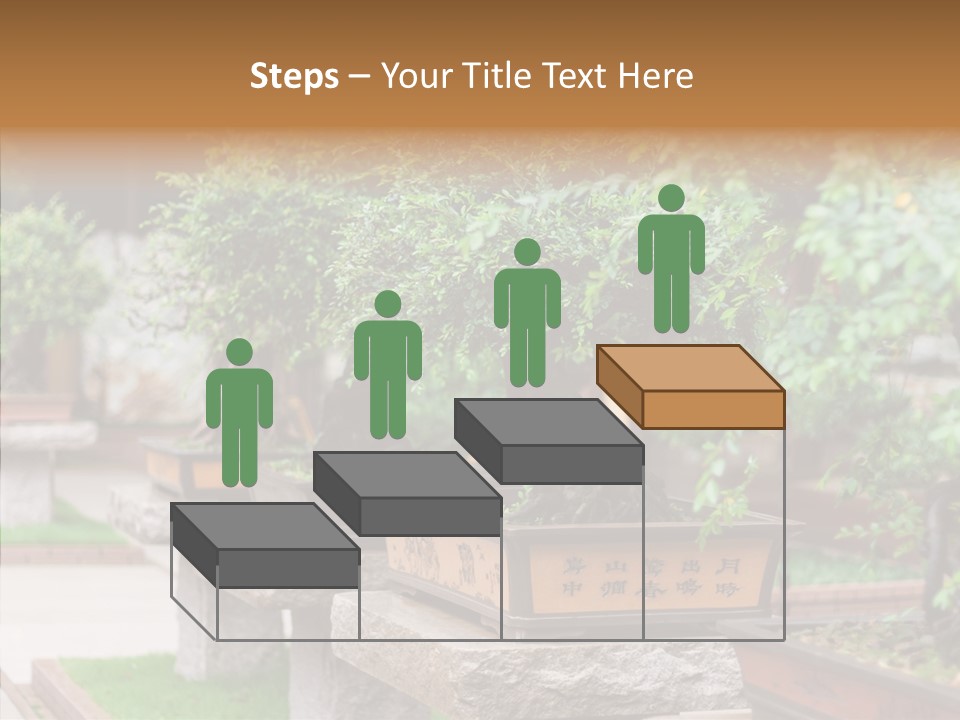 Garden Technique Japanese PowerPoint Template