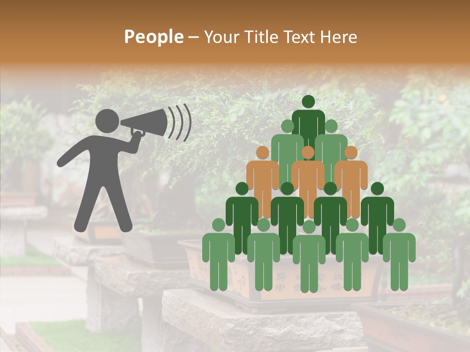 Garden Technique Japanese PowerPoint Template