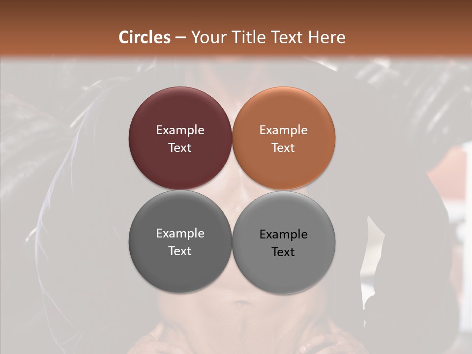 Power Bodybuilder Man PowerPoint Template