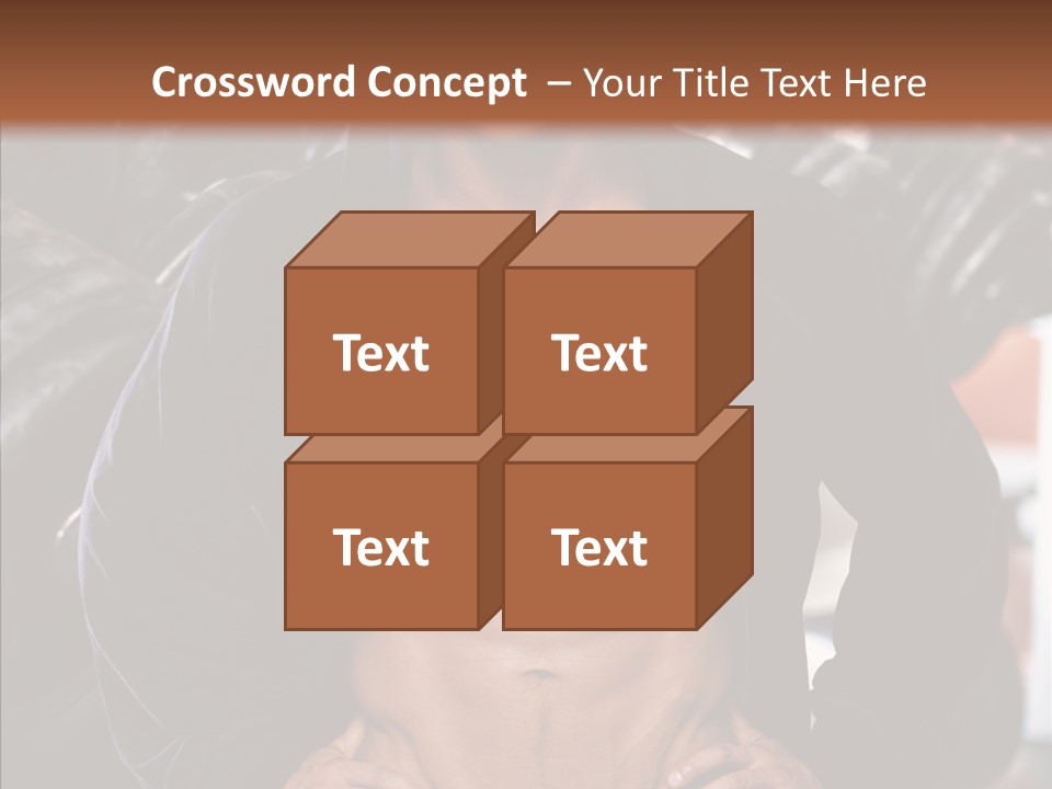 Power Bodybuilder Man PowerPoint Template