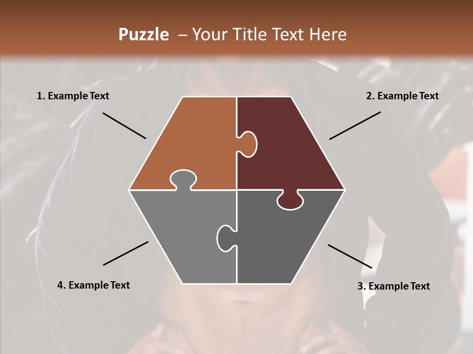 Power Bodybuilder Man PowerPoint Template