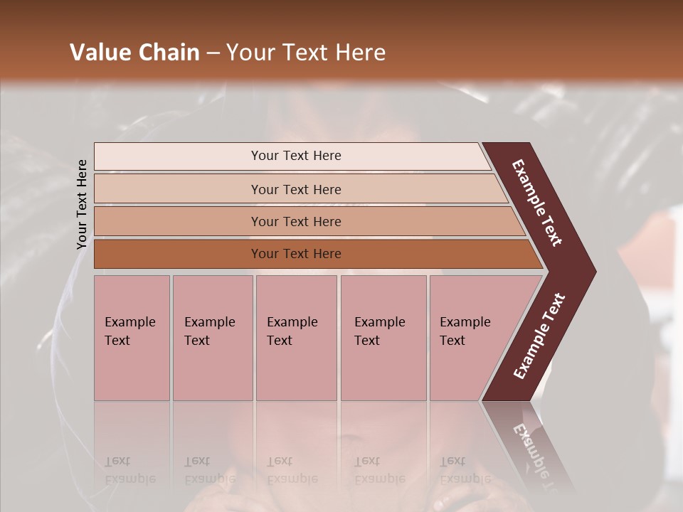 Power Bodybuilder Man PowerPoint Template