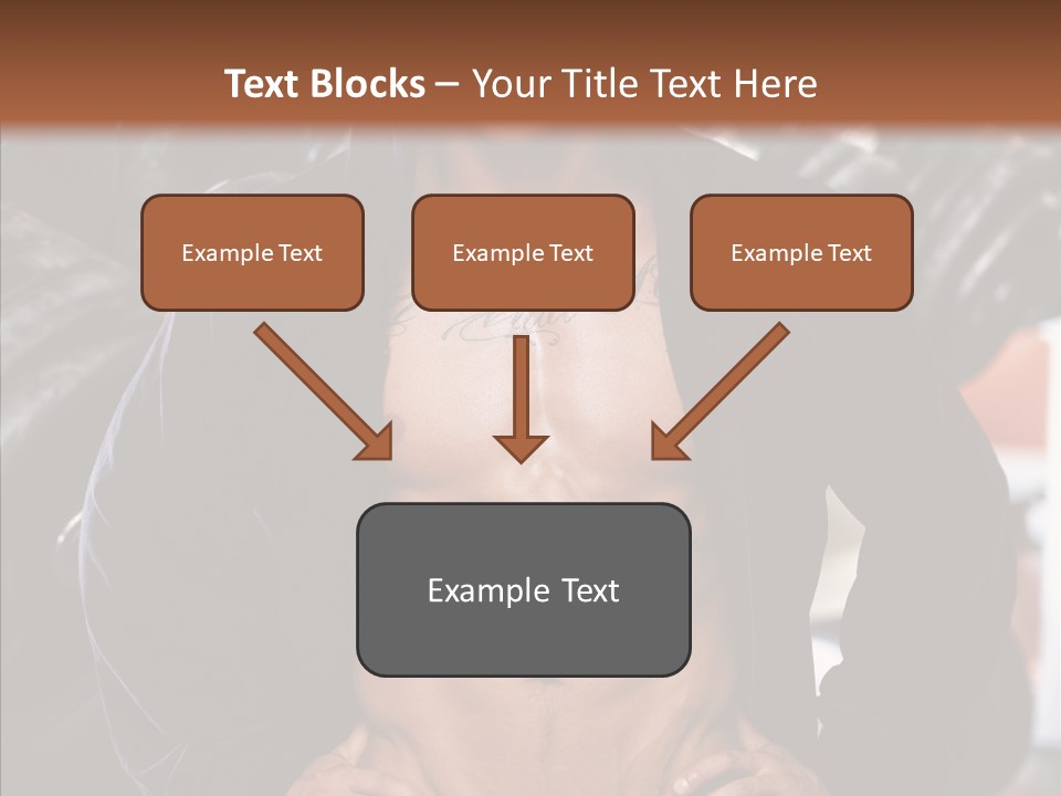 Power Bodybuilder Man PowerPoint Template