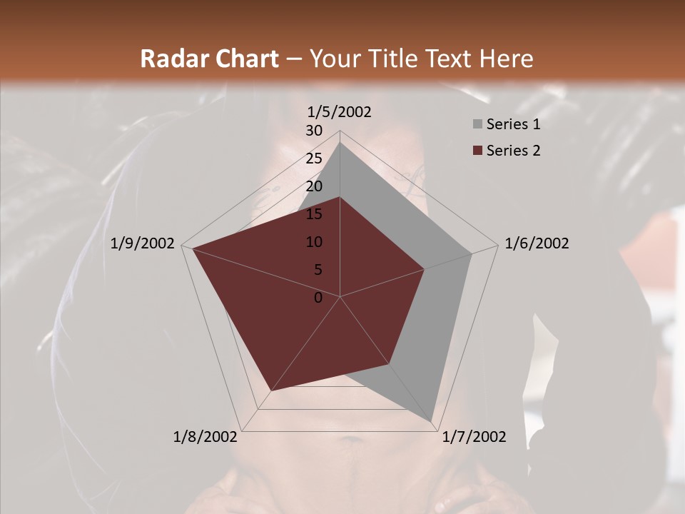 Power Bodybuilder Man PowerPoint Template