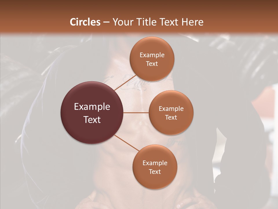 Power Bodybuilder Man PowerPoint Template