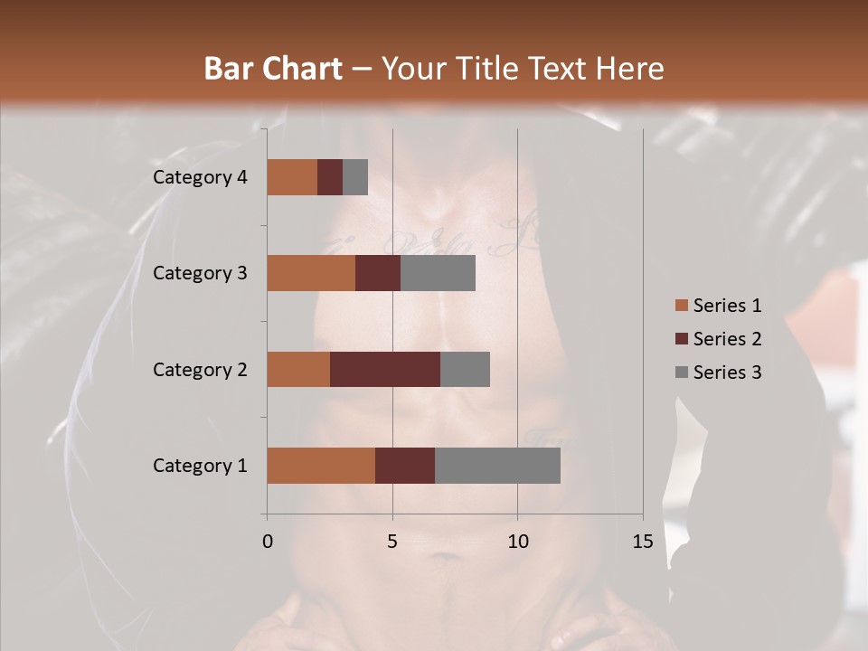 Power Bodybuilder Man PowerPoint Template