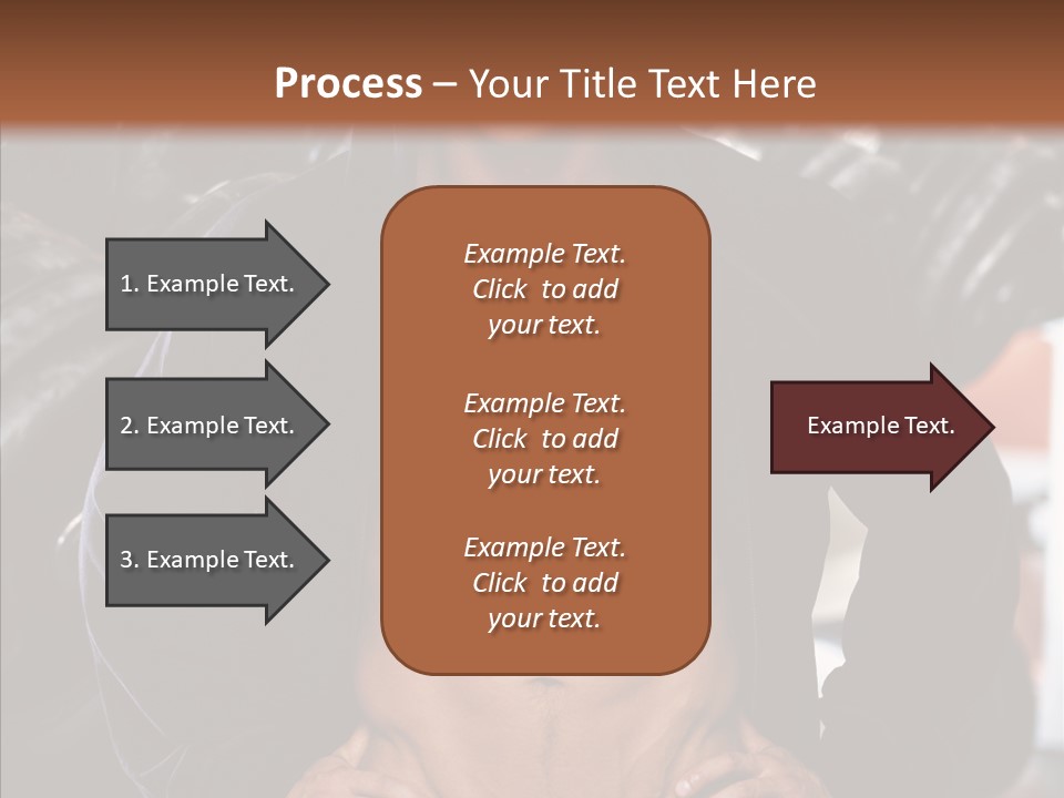 Power Bodybuilder Man PowerPoint Template