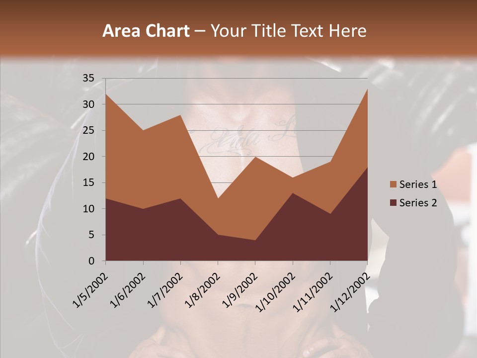 Power Bodybuilder Man PowerPoint Template