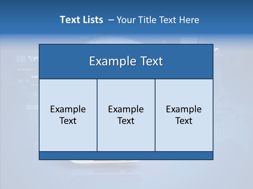 Laptop Smartphone Cloud PowerPoint Template