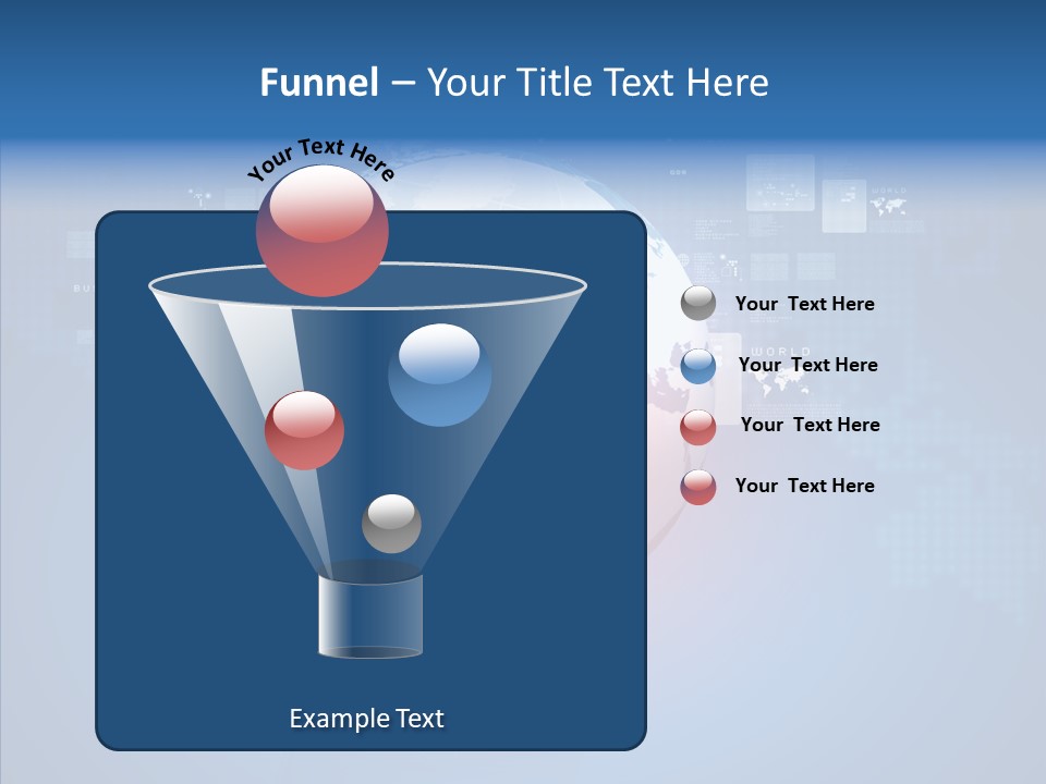 Laptop Smartphone Cloud PowerPoint Template