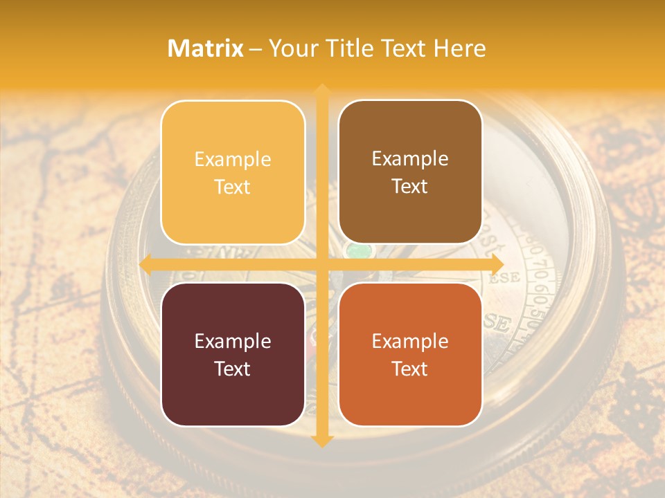 Gold Design Classic PowerPoint Template