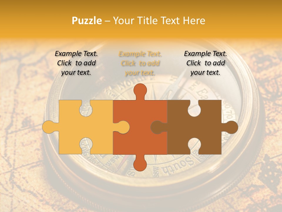 Gold Design Classic PowerPoint Template