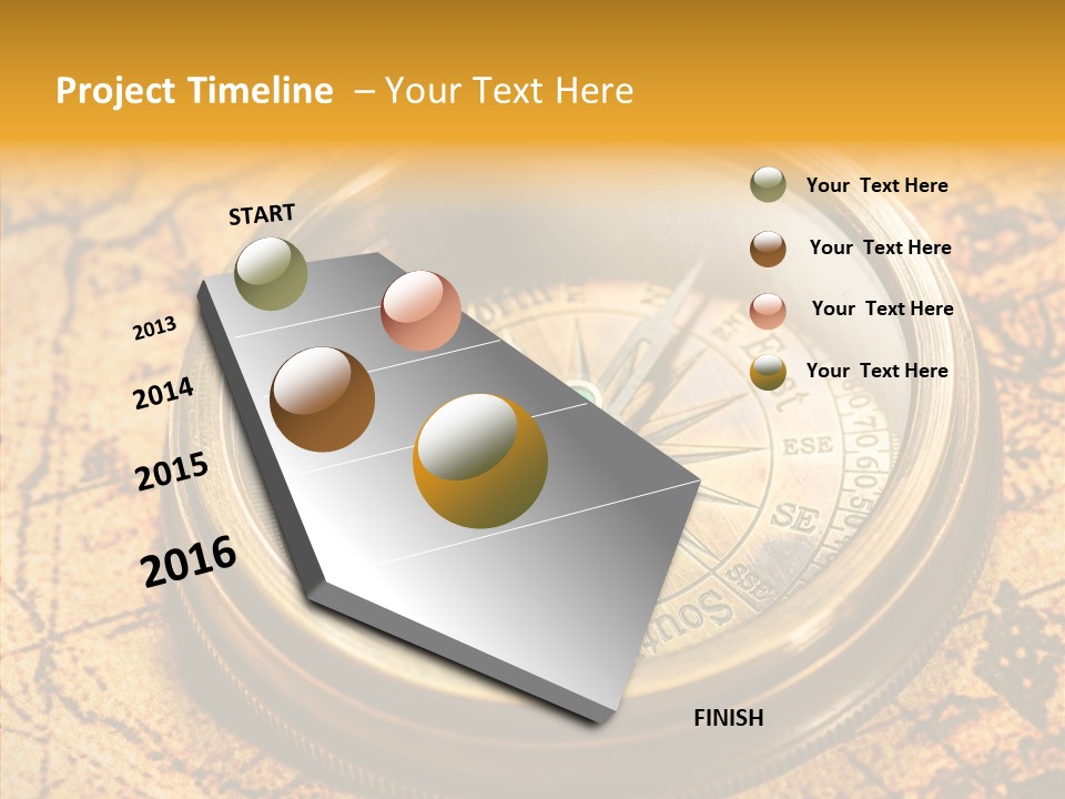 Gold Design Classic PowerPoint Template