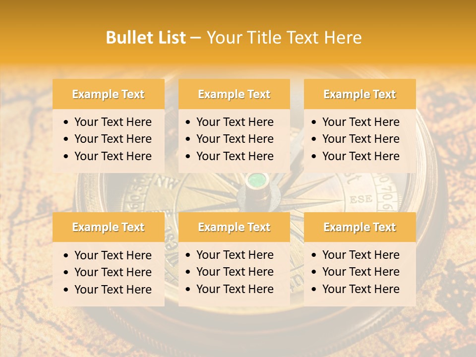 Gold Design Classic PowerPoint Template