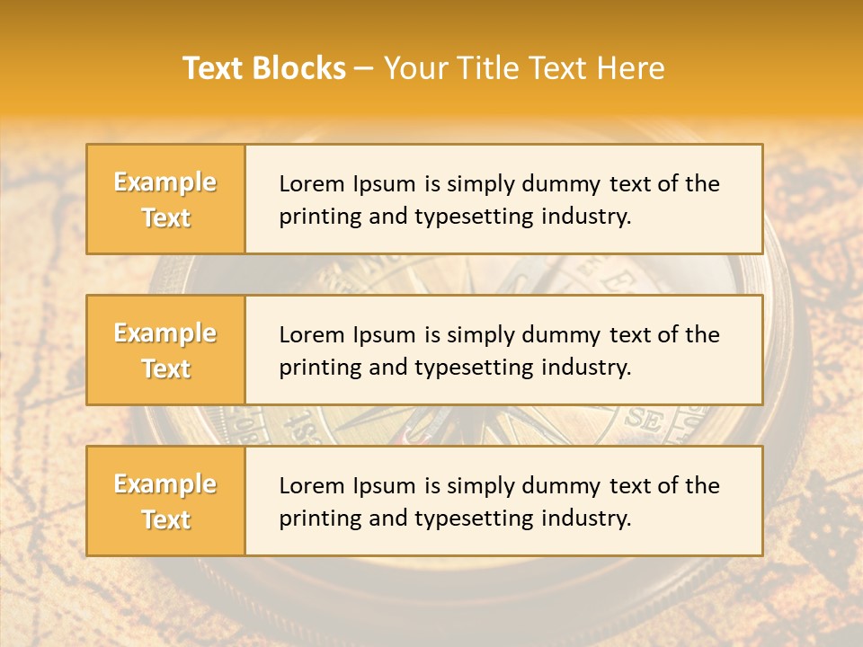 Gold Design Classic PowerPoint Template