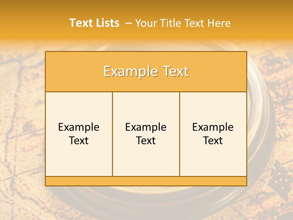 Gold Design Classic PowerPoint Template