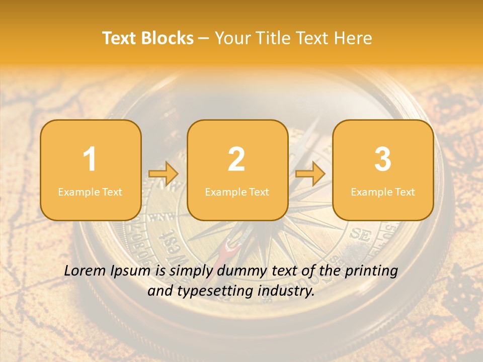 Gold Design Classic PowerPoint Template