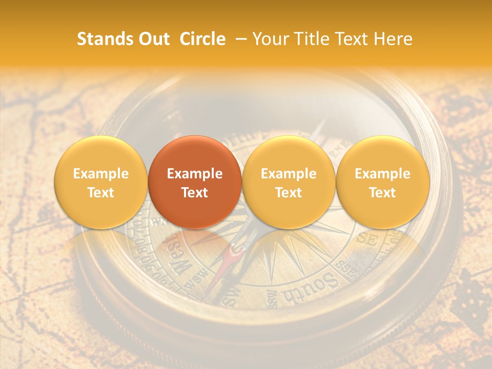 Gold Design Classic PowerPoint Template