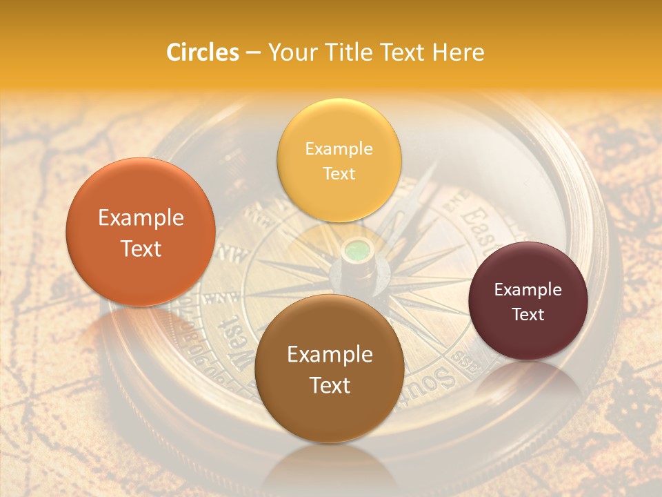 Gold Design Classic PowerPoint Template