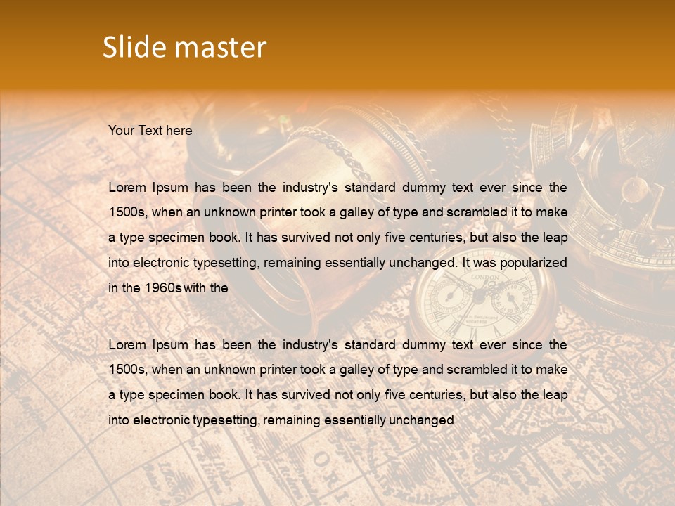 Century Discovery World PowerPoint Template