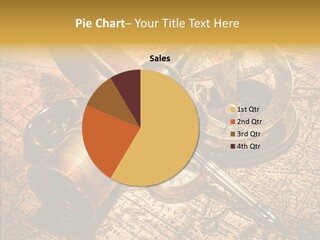 Map Treasure Business PowerPoint Template