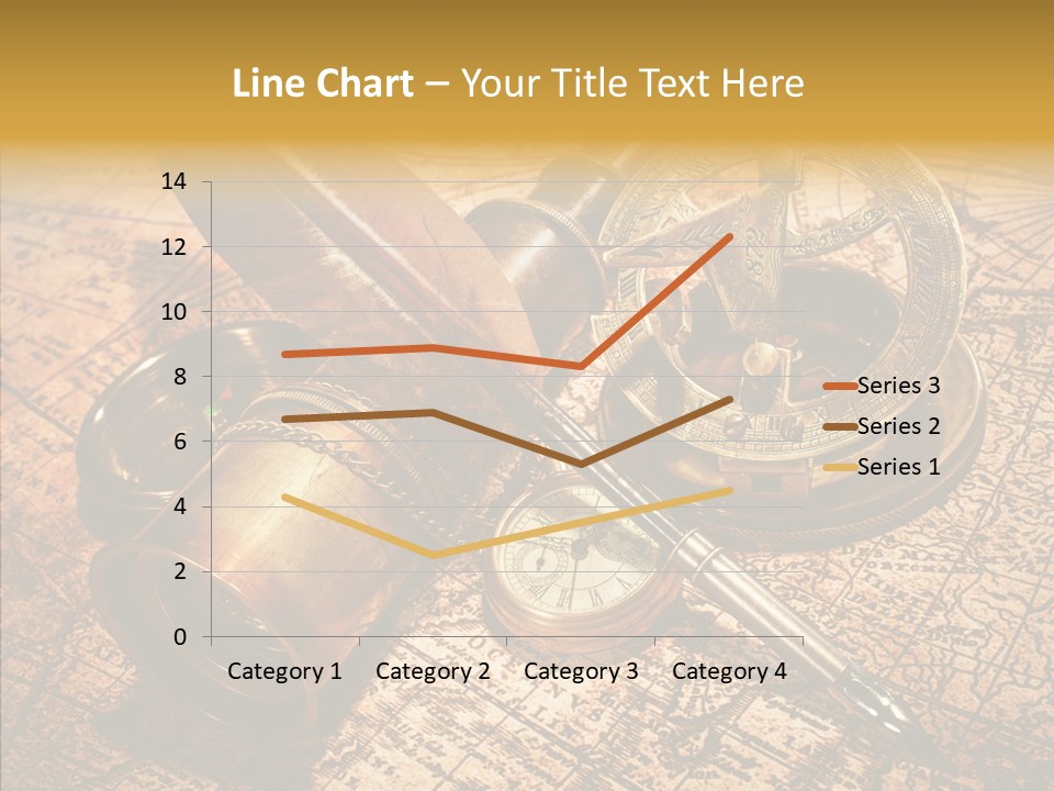 Map Treasure Business PowerPoint Template