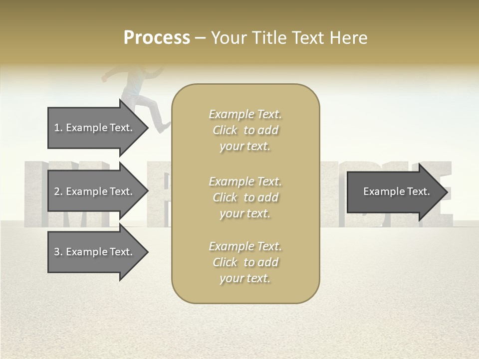 Determination Impossible Success PowerPoint Template