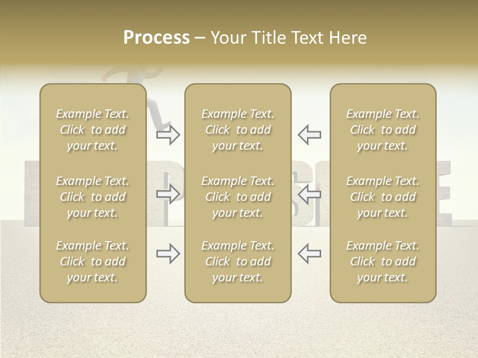Determination Impossible Success PowerPoint Template