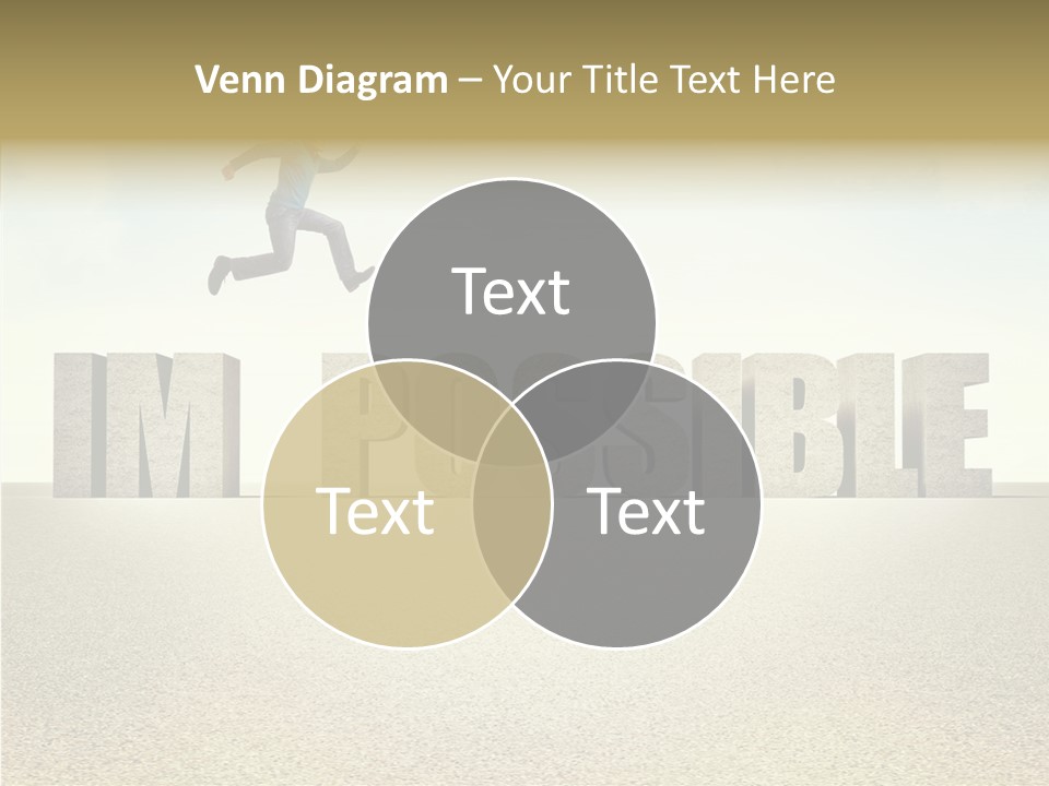 Determination Impossible Success PowerPoint Template