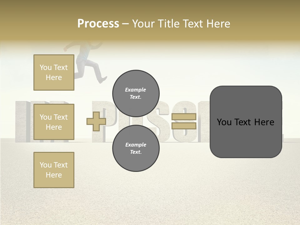 Determination Impossible Success PowerPoint Template