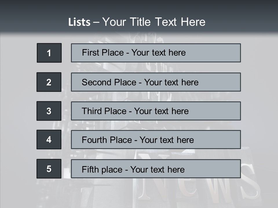 Typography Antique Old Fashioned PowerPoint Template