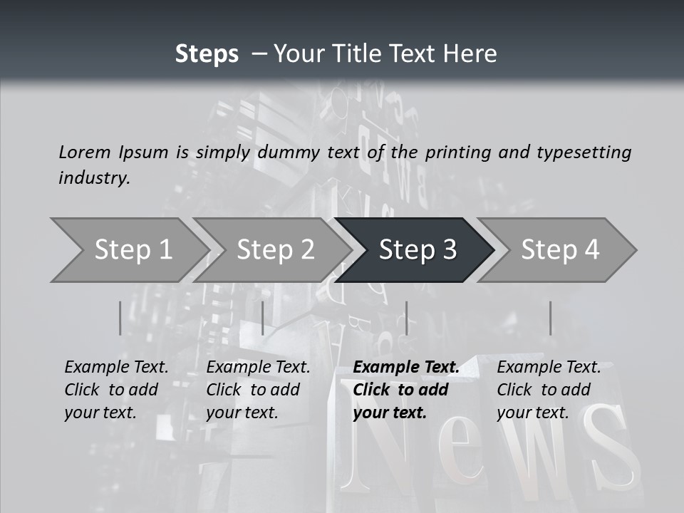 Typography Antique Old Fashioned PowerPoint Template