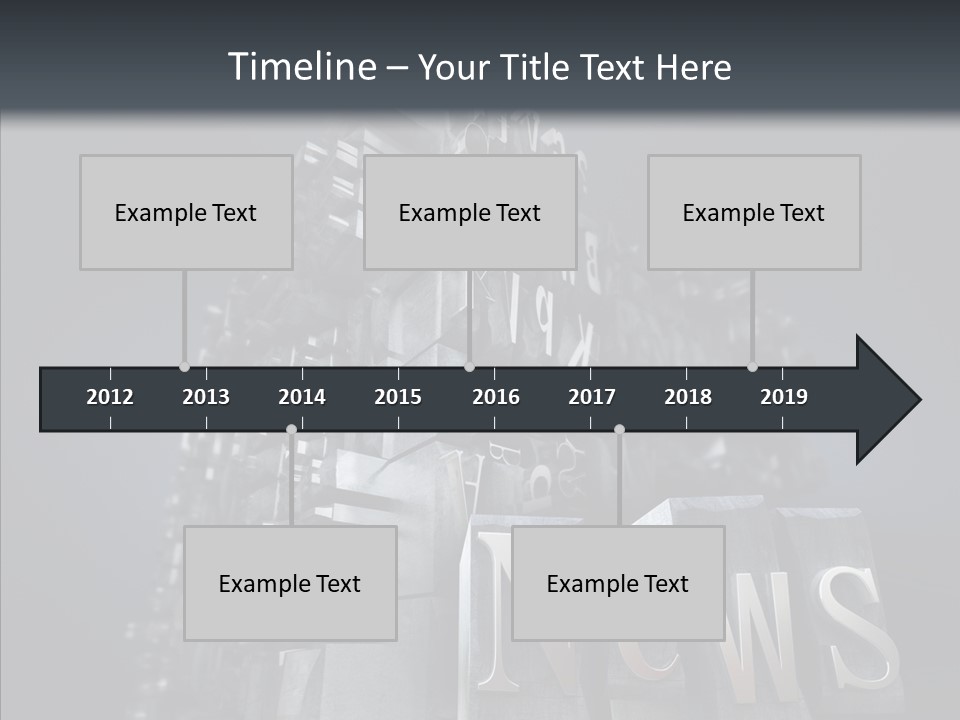 Typography Antique Old Fashioned PowerPoint Template