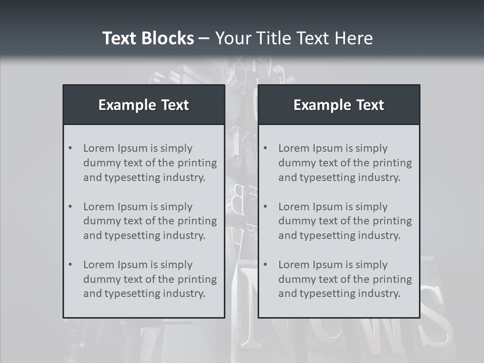 Typography Antique Old Fashioned PowerPoint Template