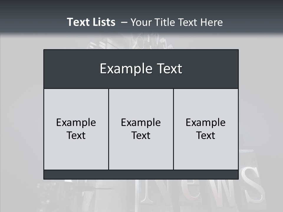 Typography Antique Old Fashioned PowerPoint Template