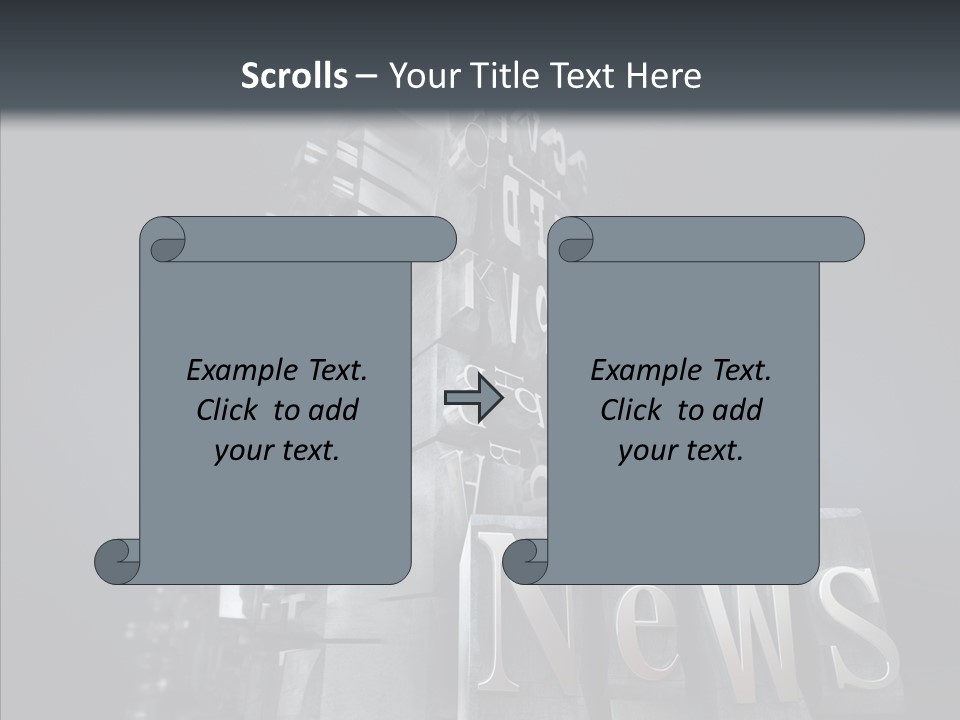 Typography Antique Old Fashioned PowerPoint Template