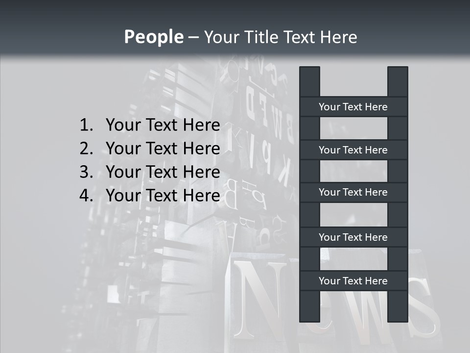 Typography Antique Old Fashioned PowerPoint Template