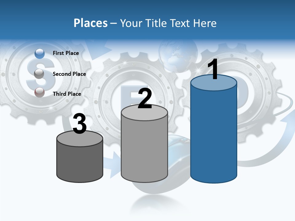 Motion Analyst Gears PowerPoint Template