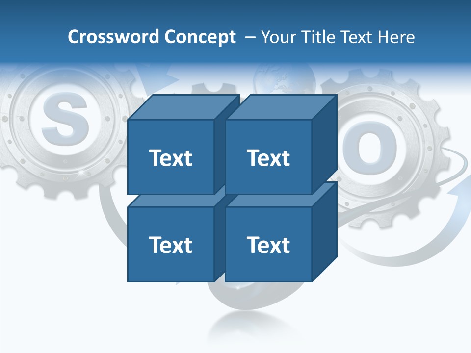 Motion Analyst Gears PowerPoint Template