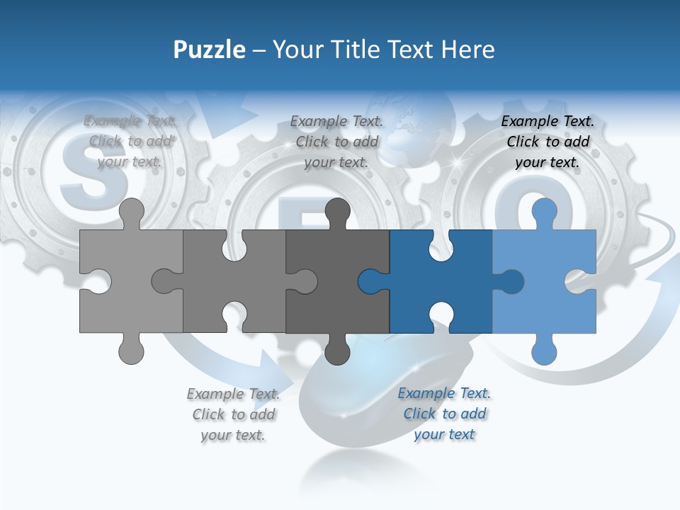 Motion Analyst Gears PowerPoint Template